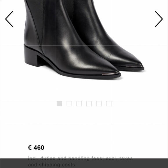 “ACNE STUDIO” “JENSON” Brown Leather Ankle Boots - Picture 15 of 16